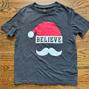 Santa Believe Kids size M T-shirt Old Navy